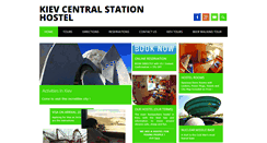 Desktop Screenshot of kievcentralstationhostel.com